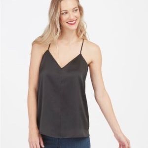 Spanx satin racerback cami NWT